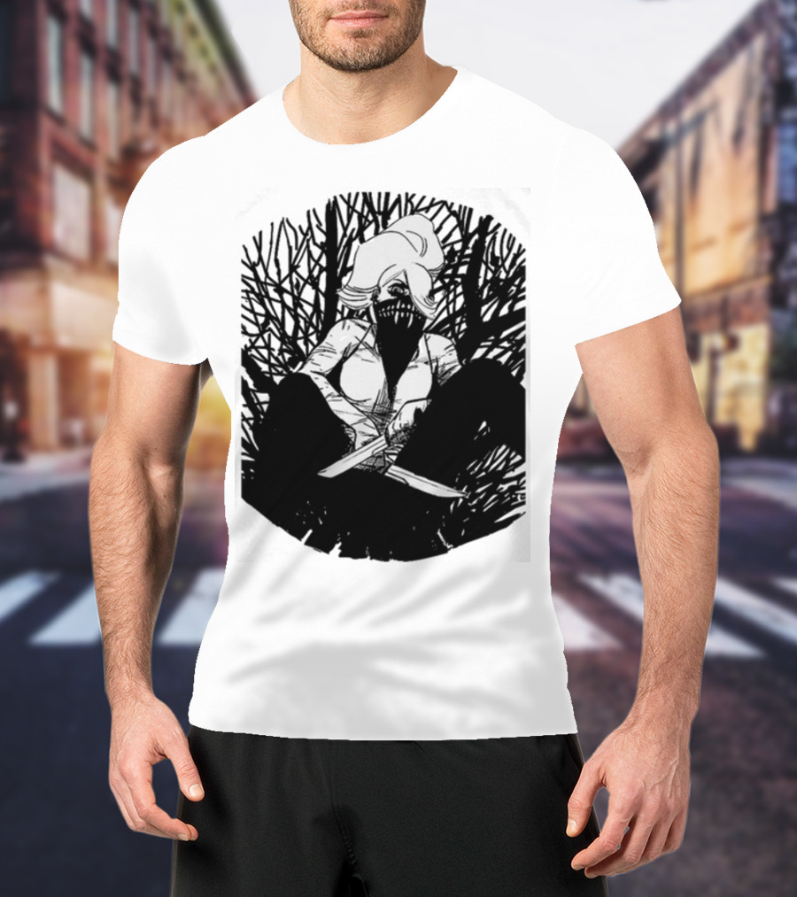 Something Is Killing The Woods Warrior T-Shirt