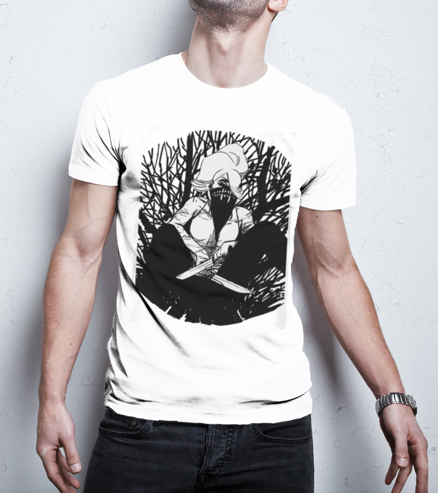 Something Is Killing The Woods Warrior T-Shirt