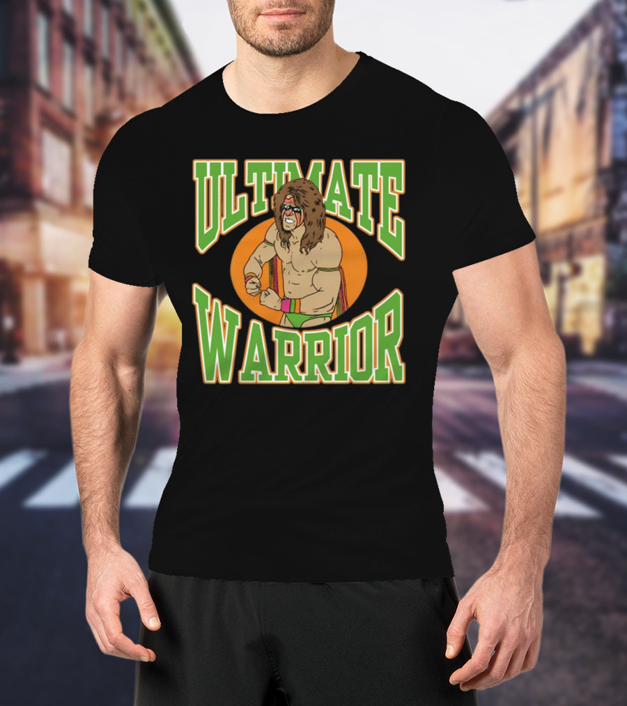 Ultimate Warrior Iconic Wrestling Legend T-Shirt