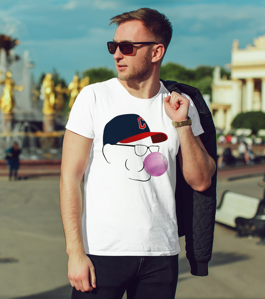 Tito Bubblegum Cleveland Baseball Cap T-Shirt