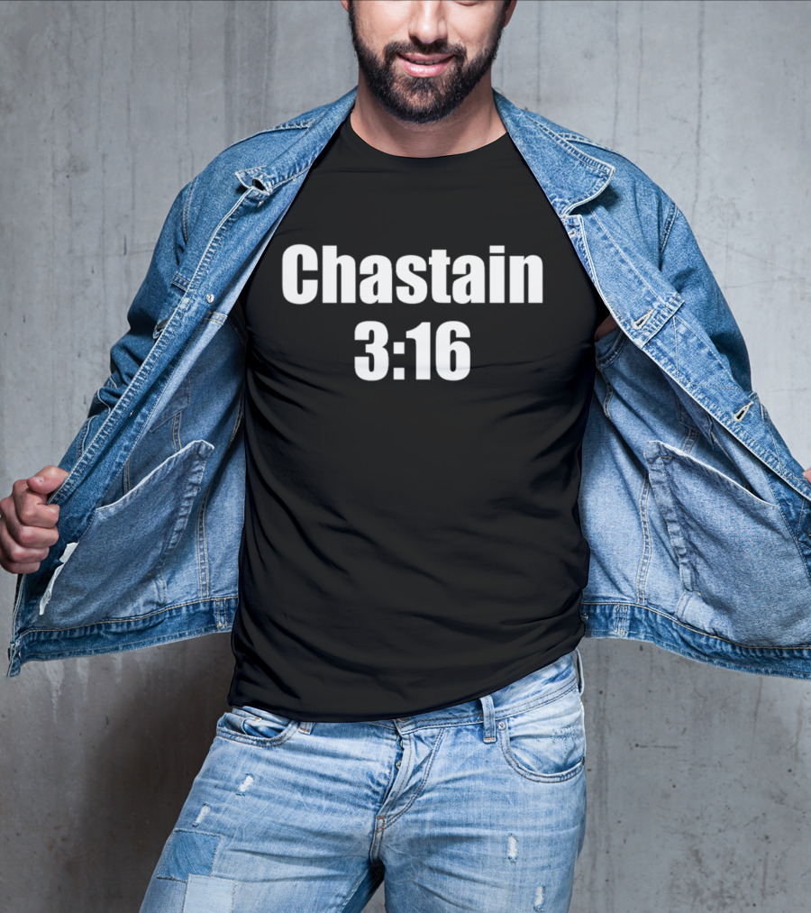 Chastain 3:16 Sports Icon T-Shirt