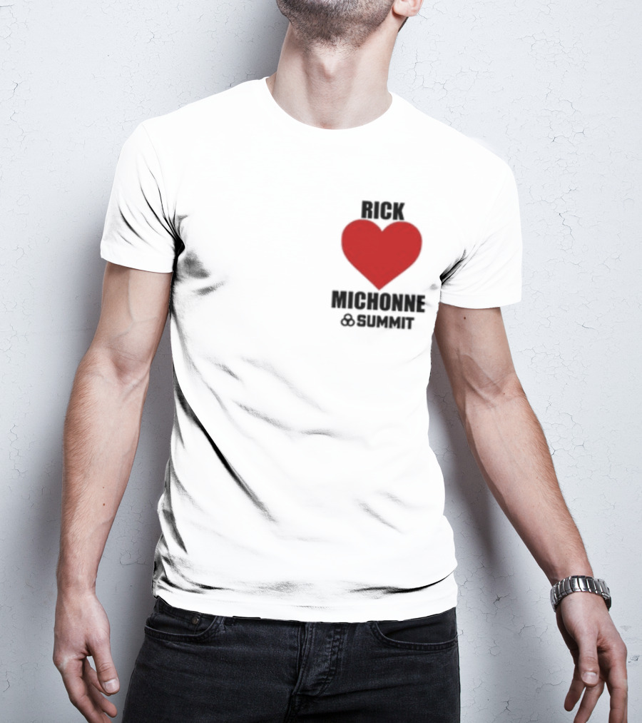 Rick Love Michonne Heart Symbol TWD Summit T-Shirt