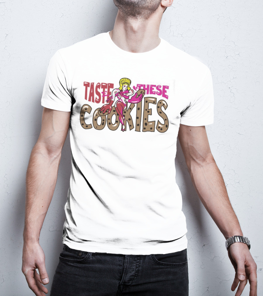 Jaymes Mansfield Taste These Cookies Cartoon T-Shirt