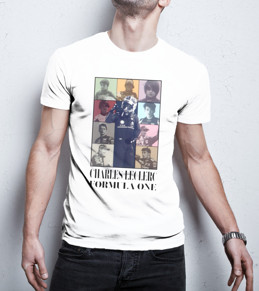 Charles Leclerc Formula One Eras Tour T-Shirt