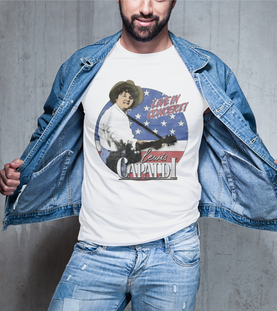 America's Sweetheart Returns Lewis Capaldi Live In Concert Tour T-Shirt