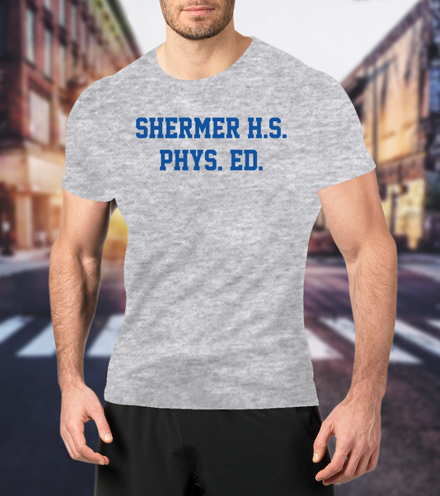 Shermer High School H.S. Phys Ed Retro T-Shirt