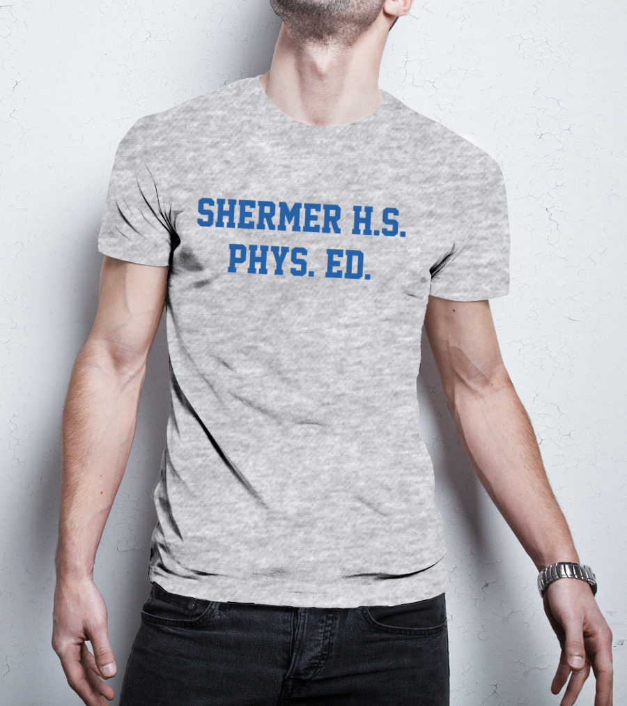 Shermer High School H.S. Phys Ed Retro T-Shirt