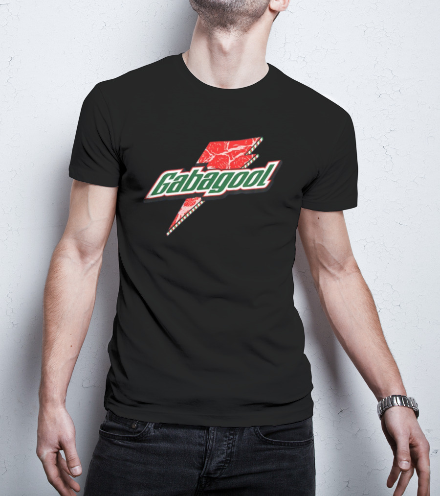 Gabagool Lightning Bolt Meat T-Shirt