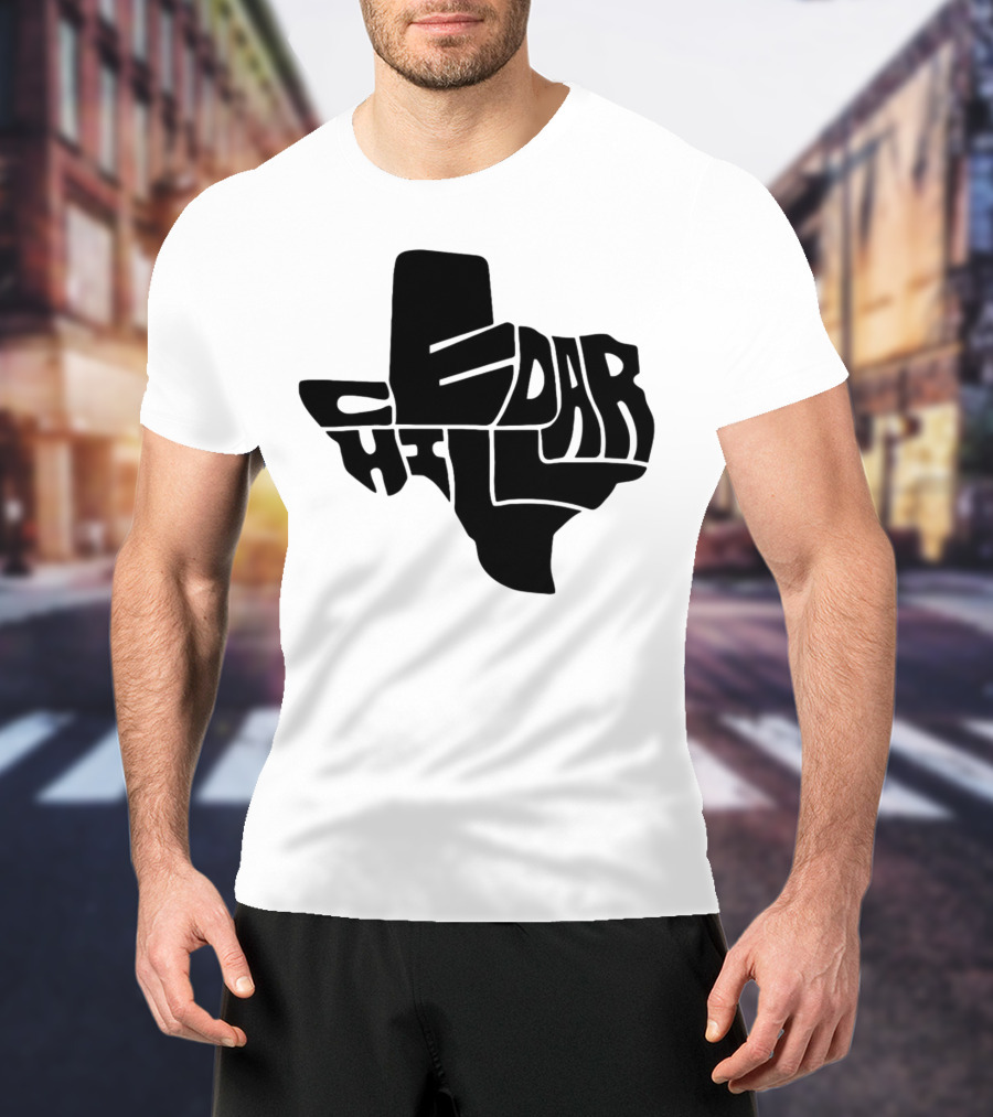 Cedar Hill Texas Map T-Shirt