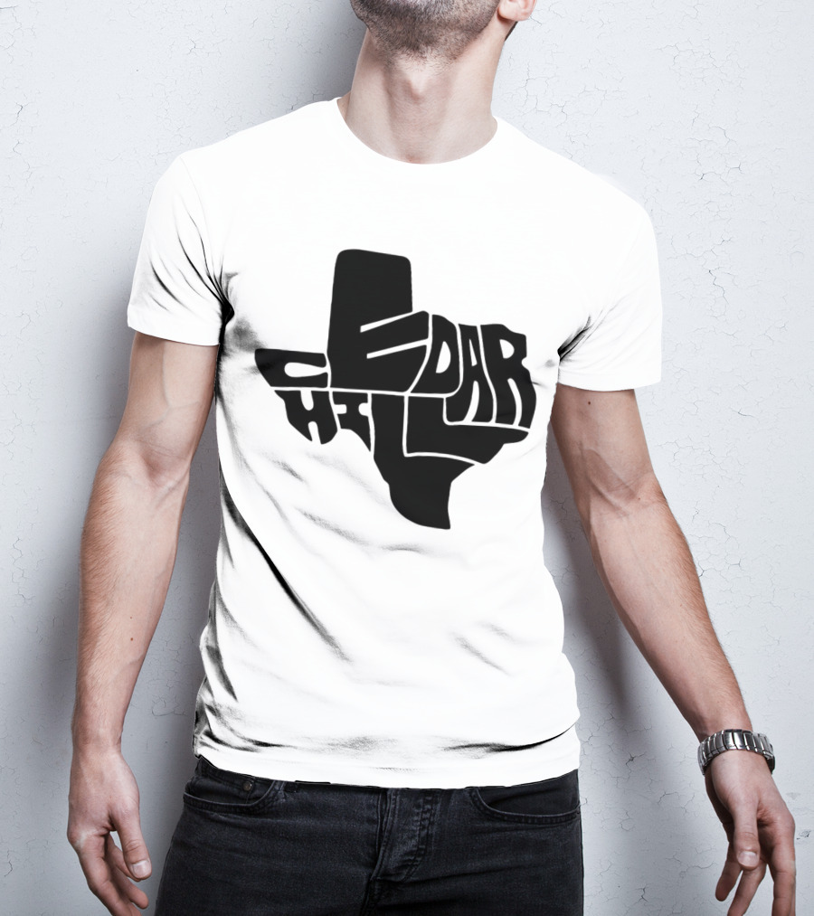 Cedar Hill Texas Map T-Shirt