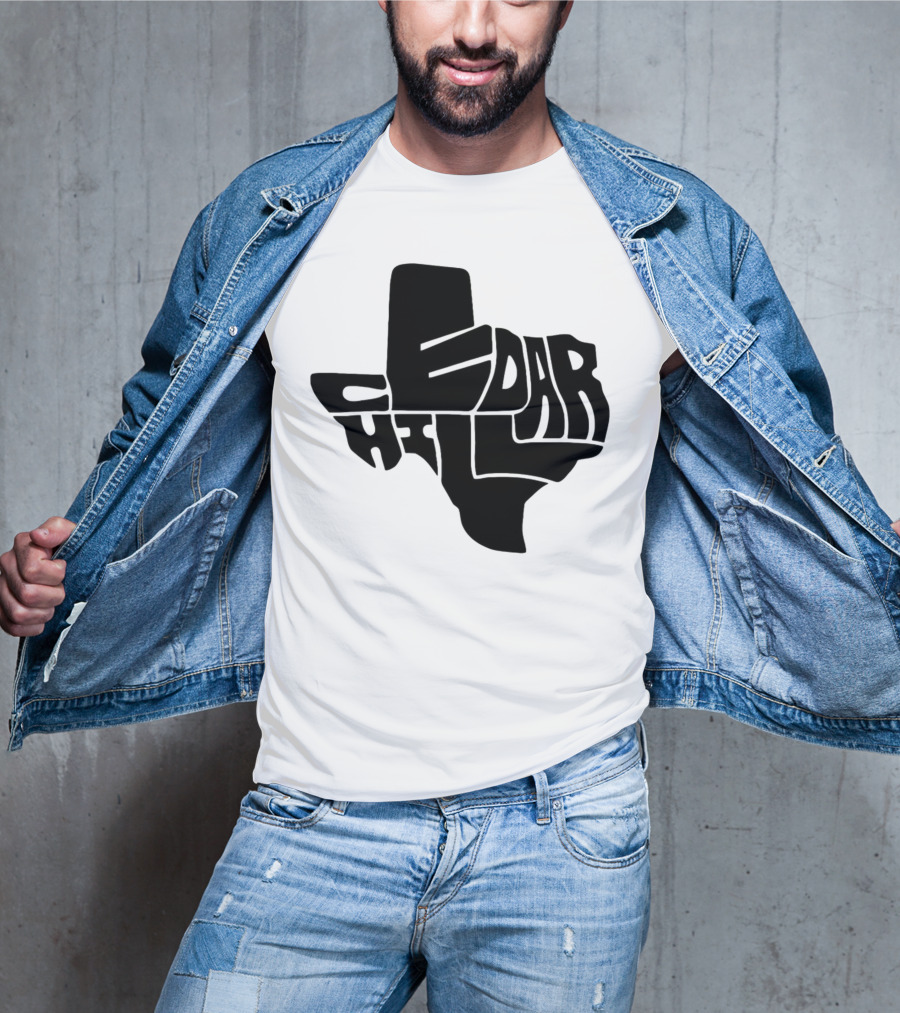 Cedar Hill Texas Map T-Shirt