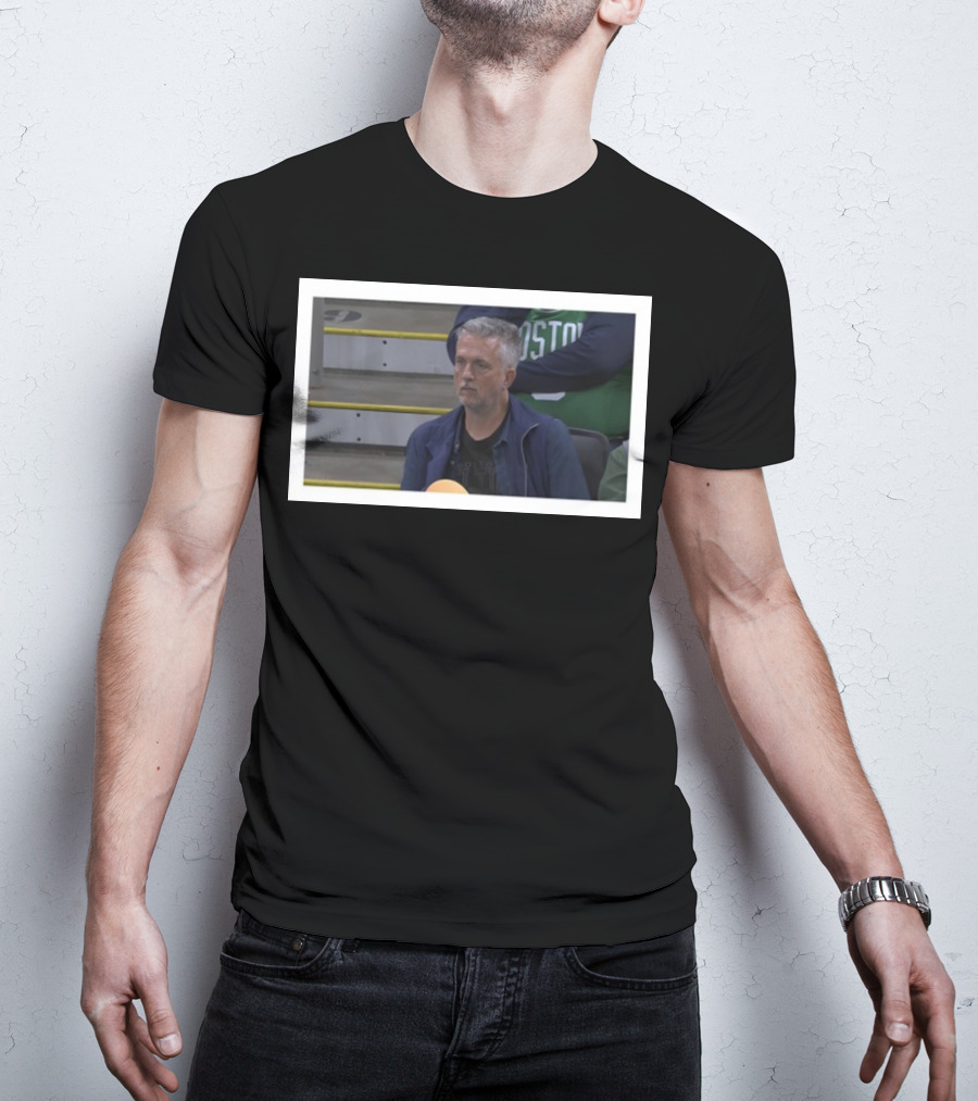 Boston Celtics Basketball Game Jeremy Tache Bill Simmons Sad Photo Meme T-Shirt
