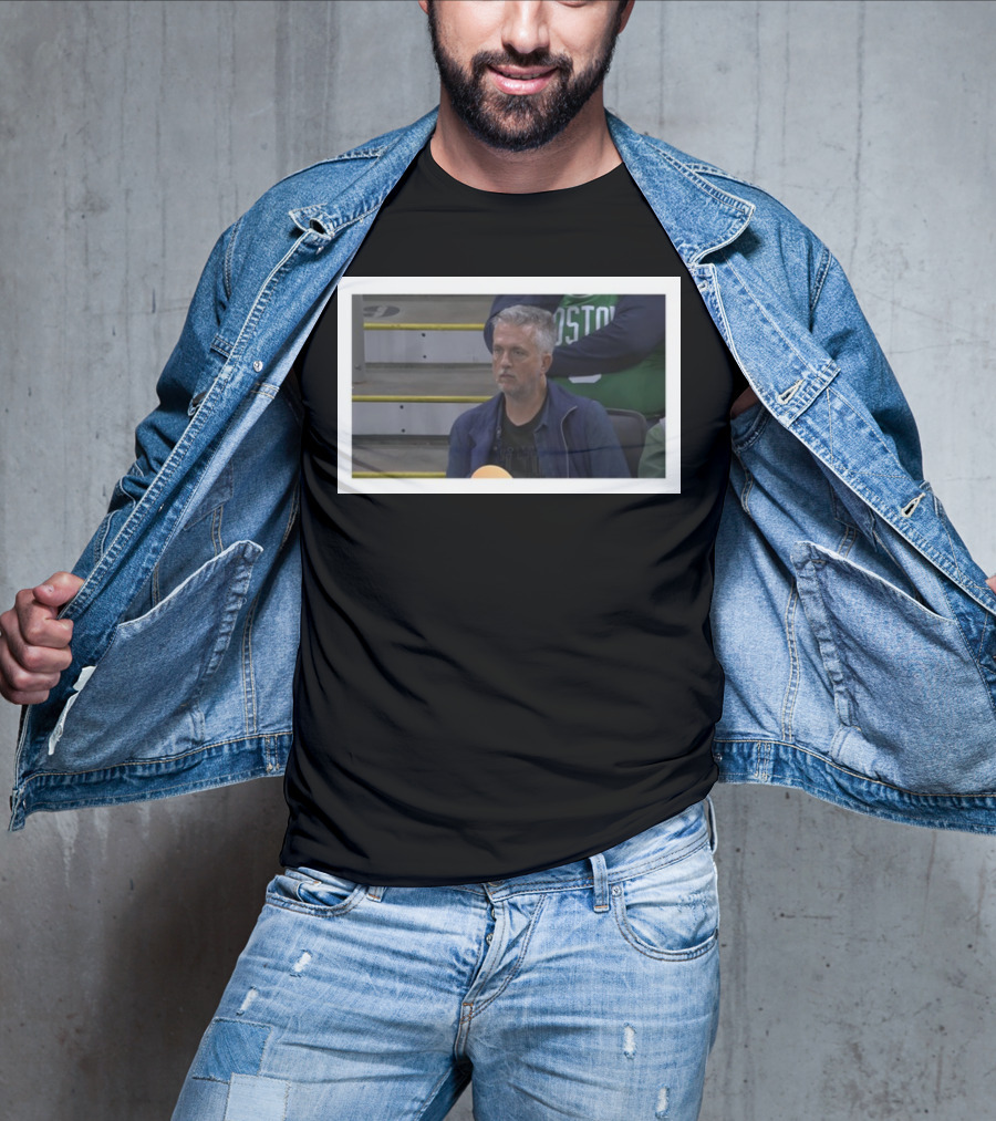 Boston Celtics Basketball Game Jeremy Tache Bill Simmons Sad Photo Meme T-Shirt