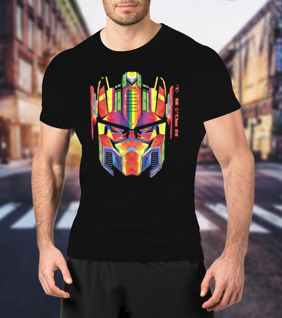 Optimus Pride Rainbow Be Proud Be You T-Shirt