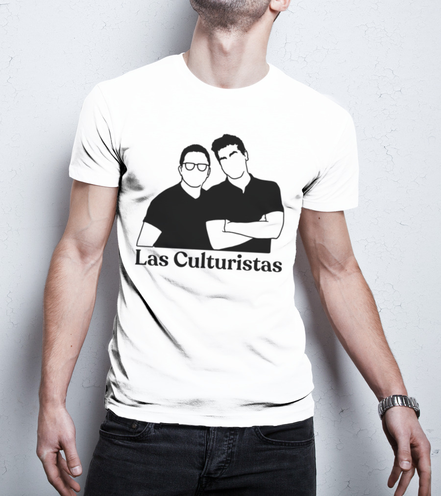 Las Culturistas Podcast Duo T-Shirt