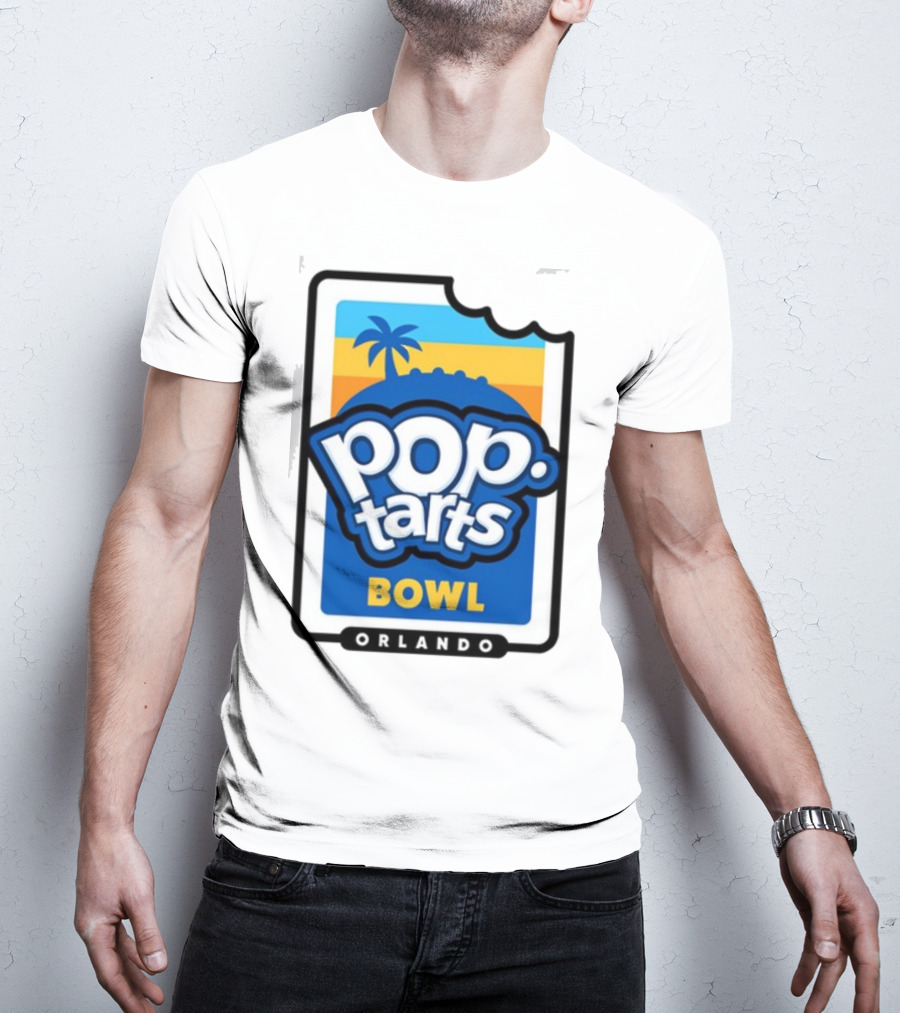 Pop Tarts Bowl Orlando Florida Palm Sunset T-Shirt