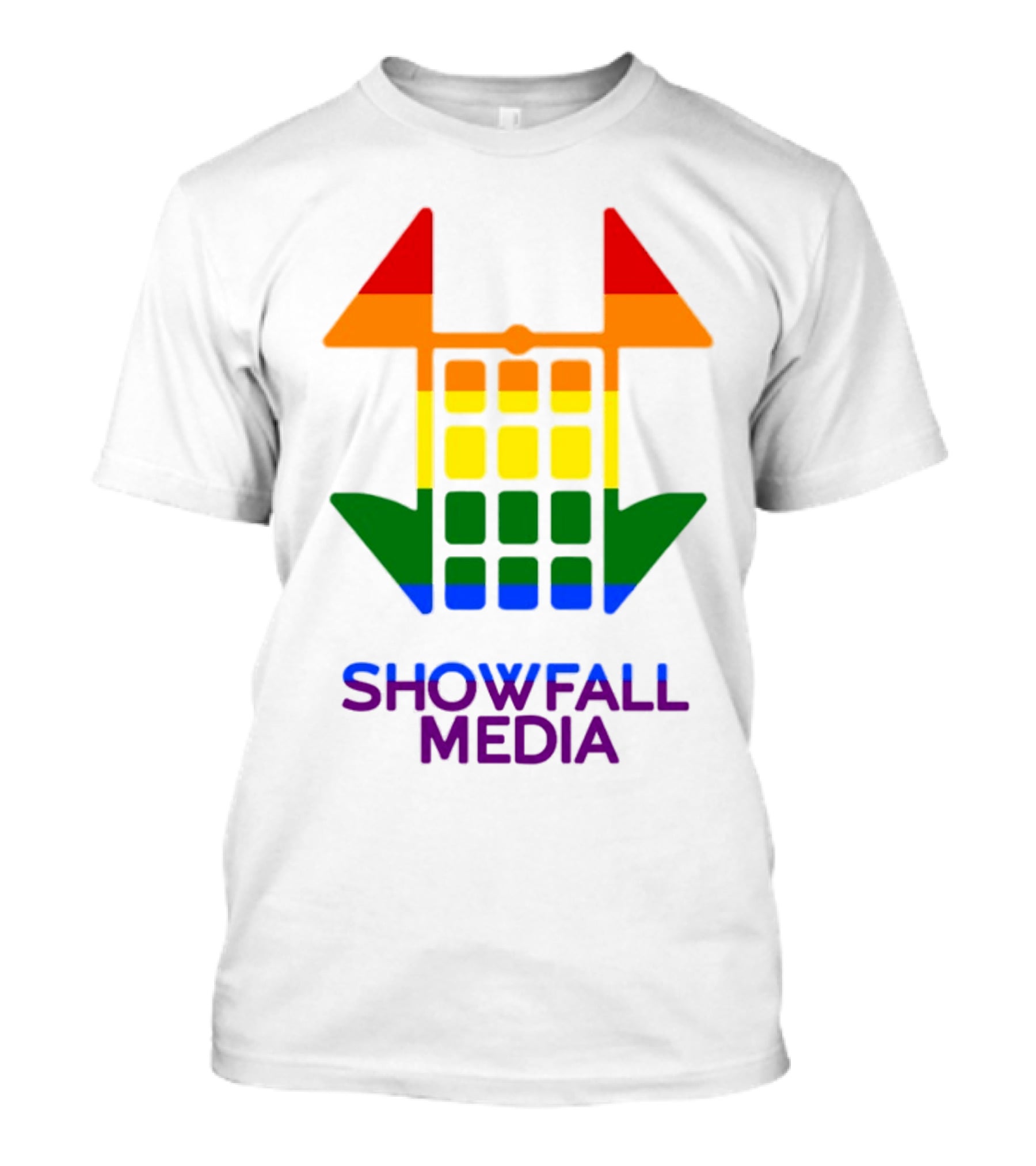 Bioloveds Showfall Media Rainbow T-Shirt