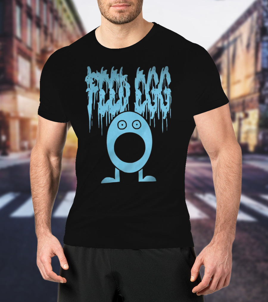 Block Stupidity Not Puberty Feed Egg Dripping Text Iconic T-Shirt