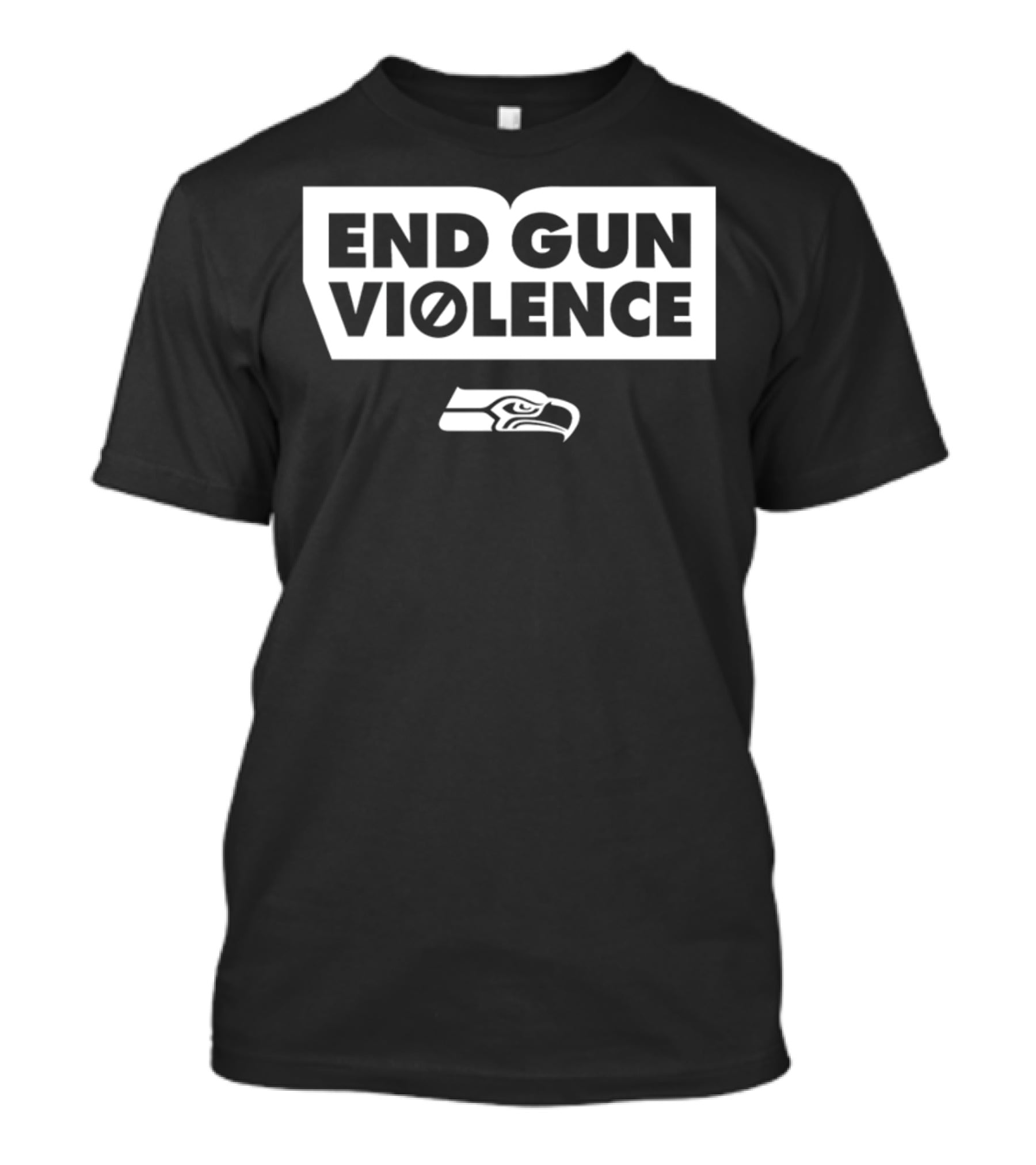 End Gun Violence Seahawks Initiative T-Shirt