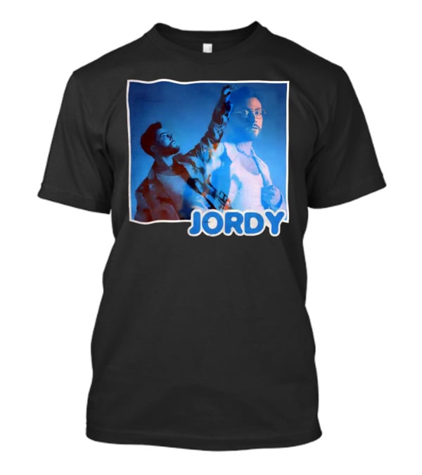 Jordy Feelin Blue Dual Portrait With Cool Tones T-Shirt