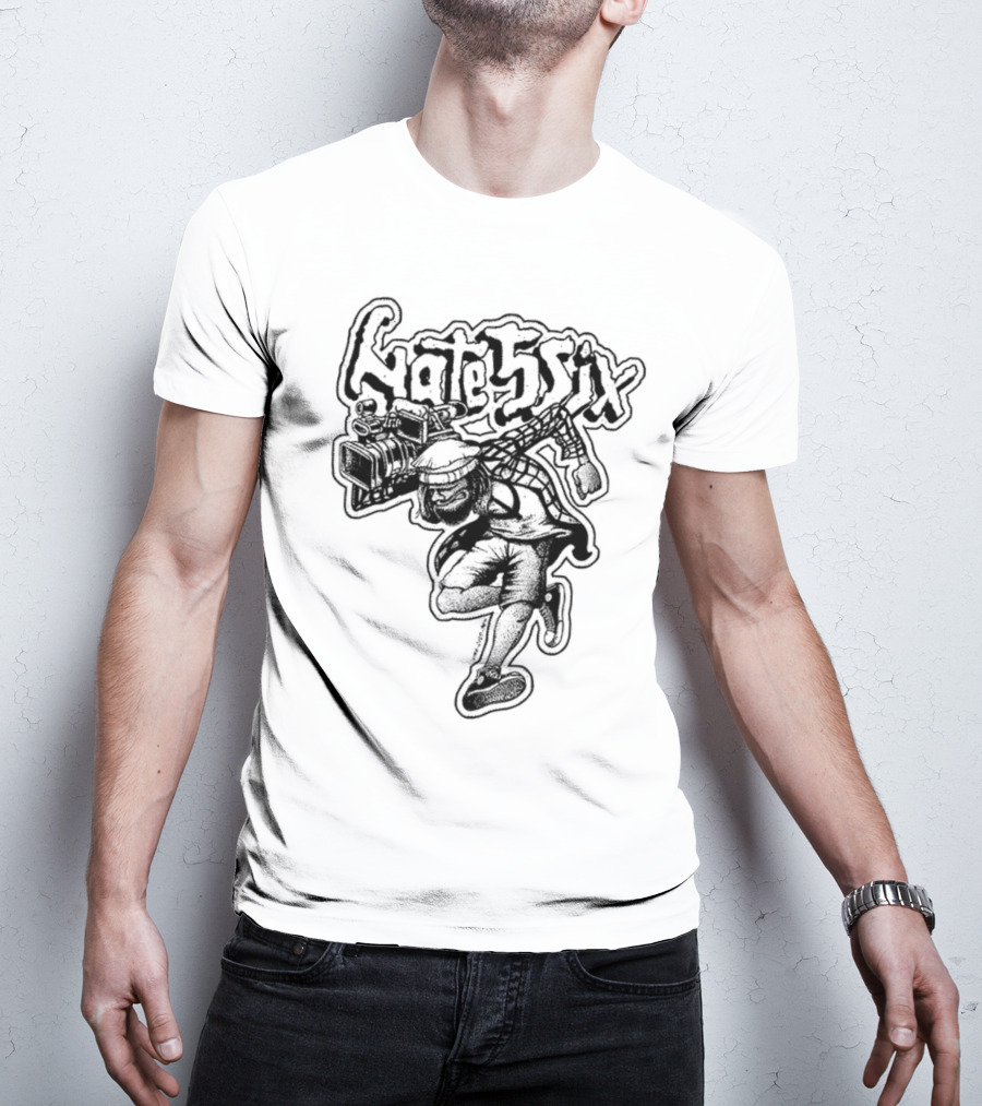 Hate5six Graffiti Style Cameraman 2 Stepper T-Shirt