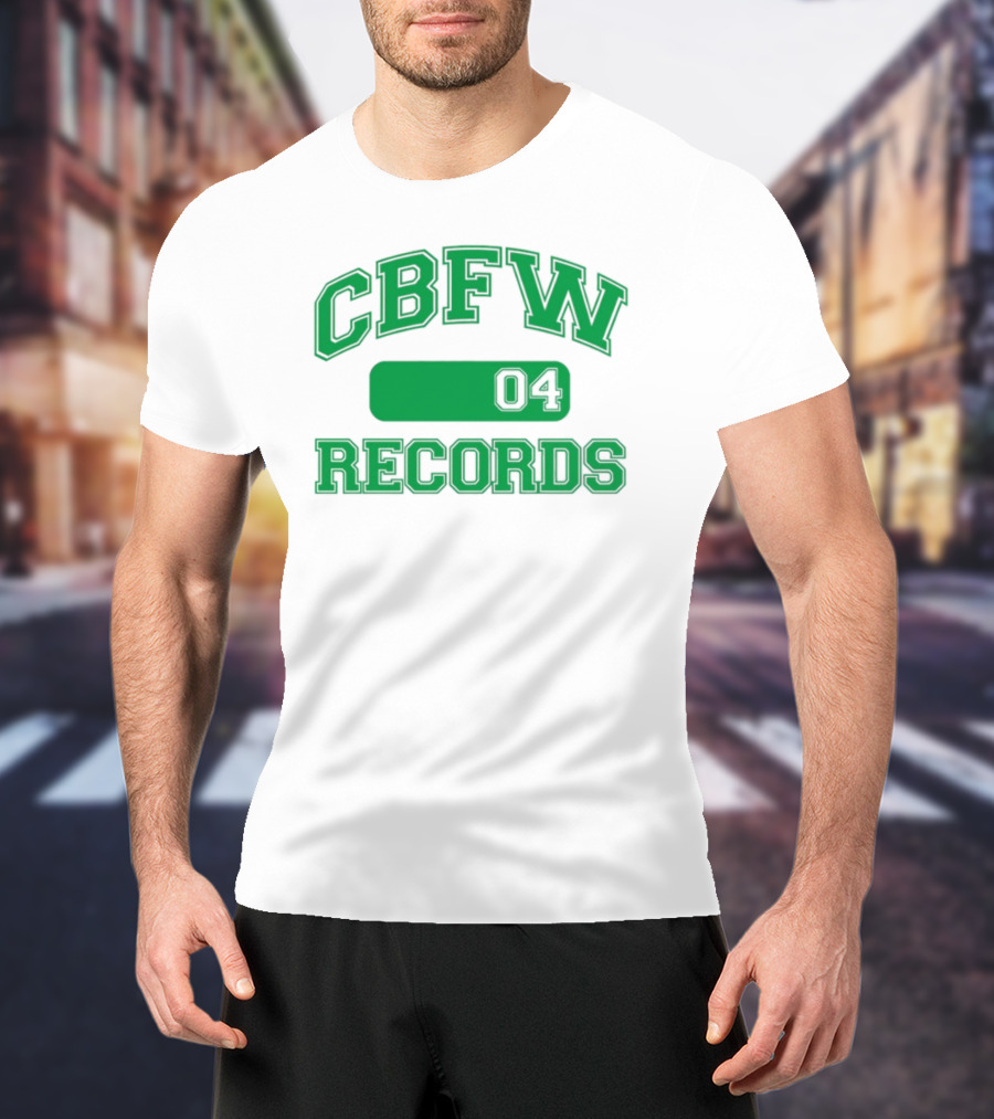 1Millthebrand CBFW 04 Records Merch T-Shirt
