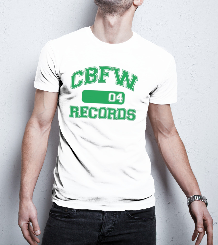 1Millthebrand CBFW 04 Records Merch T-Shirt
