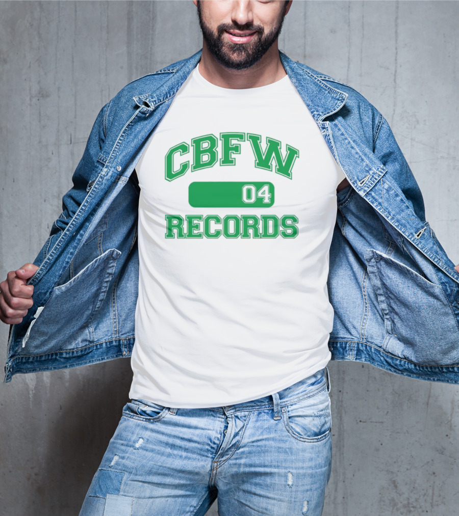 1Millthebrand CBFW 04 Records Merch T-Shirt