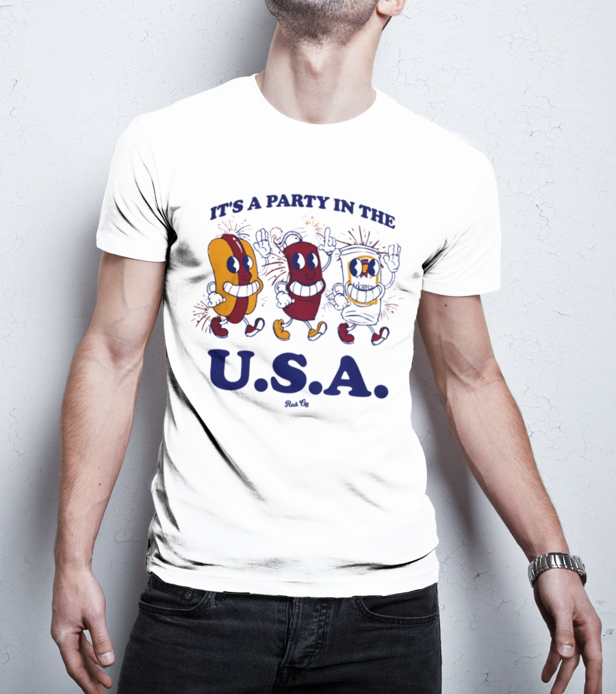 It's A Party In The U.S.A. Rock City T-Shirt
