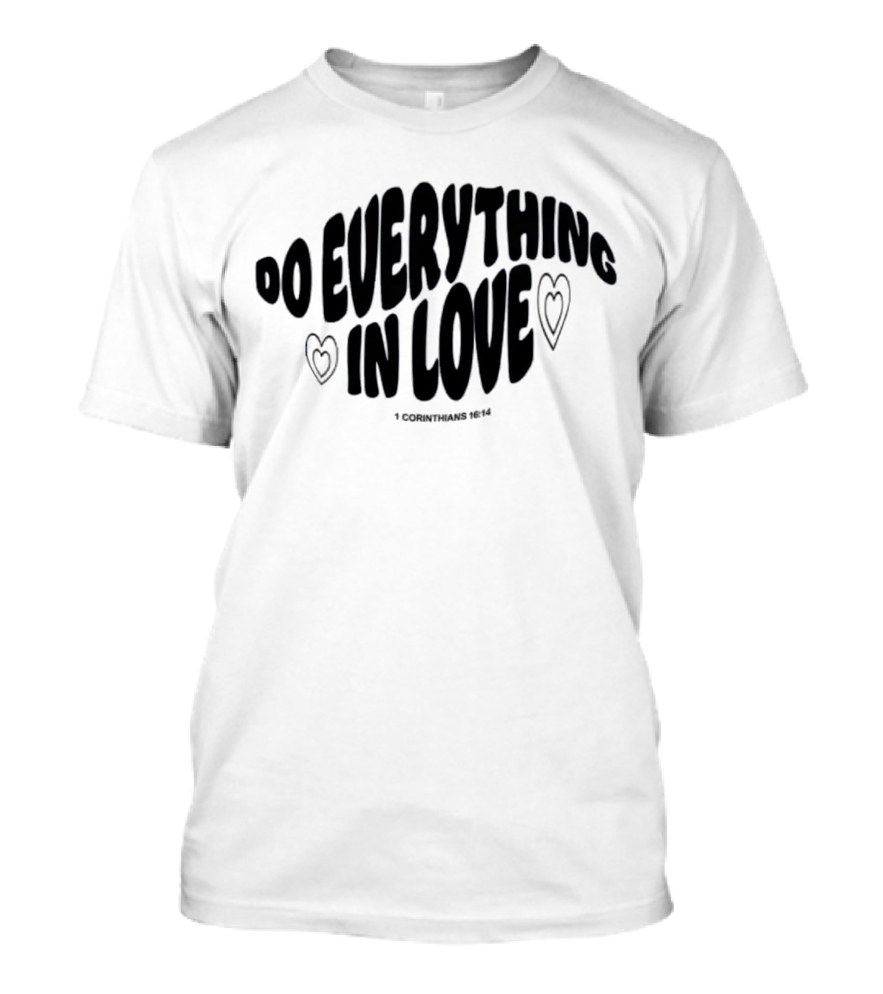 The Cordles Merch Do Everything In Love 1 Corinthians 16:14 Natural Heather T-Shirt