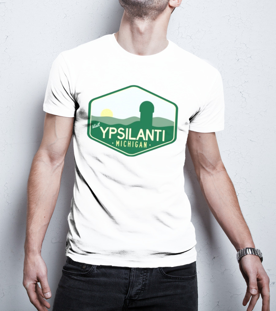 Visit Ypsilanti Michigan Scenic Landscape T-Shirt