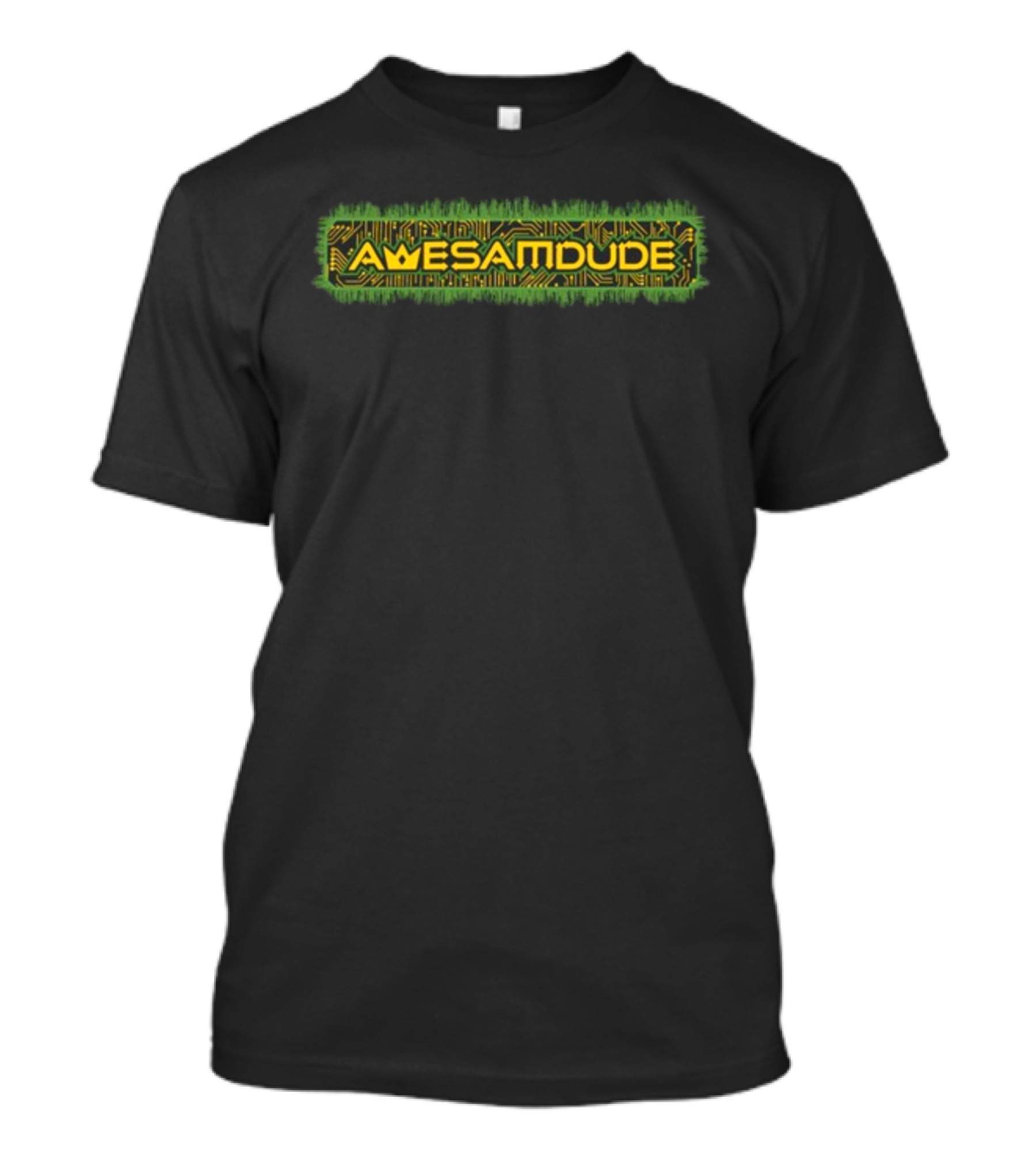 Awesamdude Circuit Green Circuitry T-Shirt