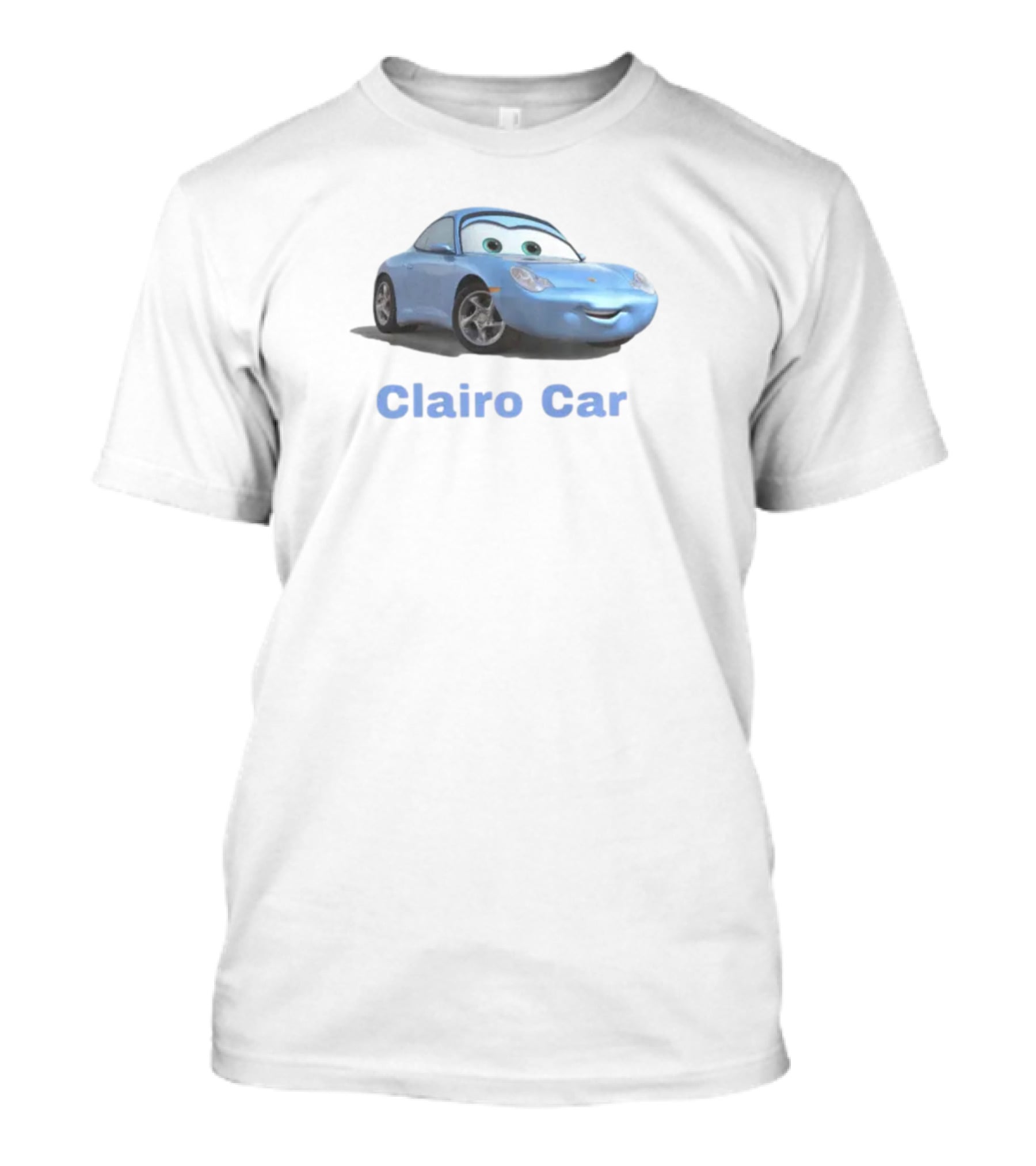 Clairo Car Pixar-Inspired Character Image T-Shirt
