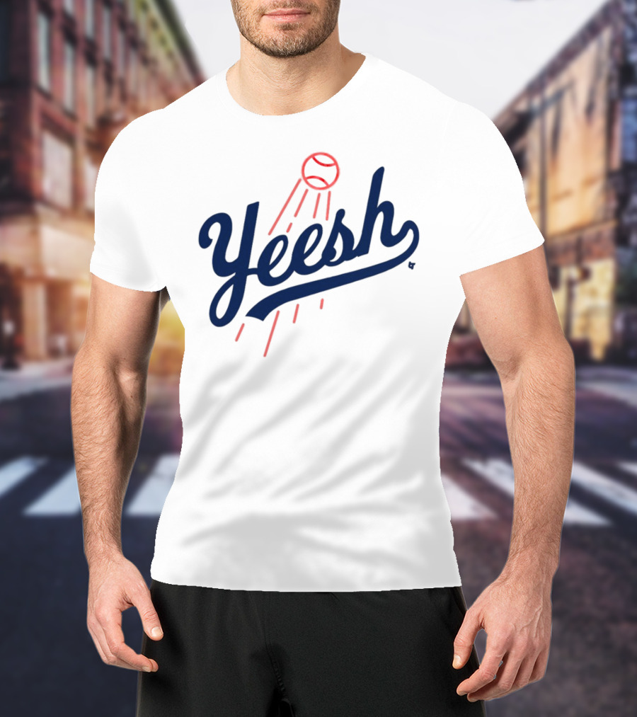 Yeesh Baseball Los Angeles Dodgers Inspired T-Shirt