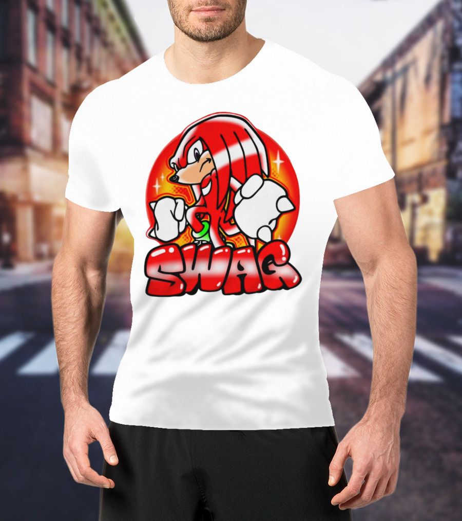 Mamono World Swaggles SWAG Red Character Power T-Shirt