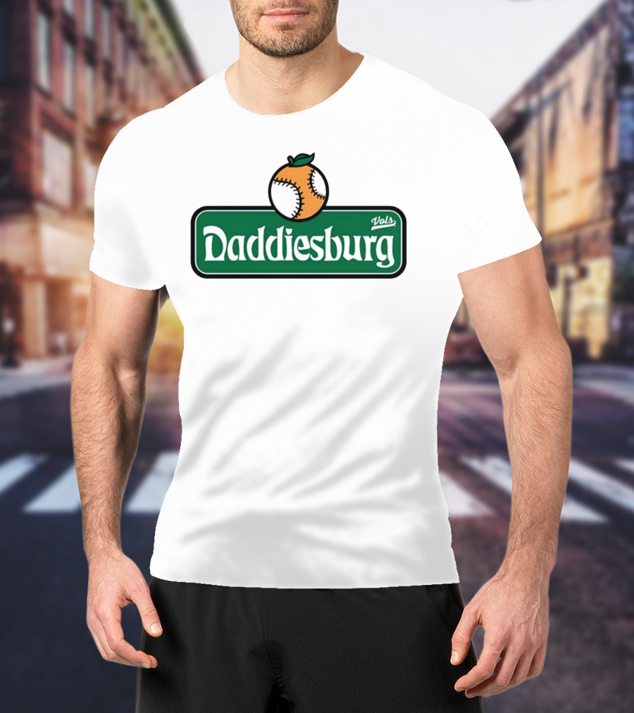 Daddiesburg Vols Baseball Orange T-Shirt