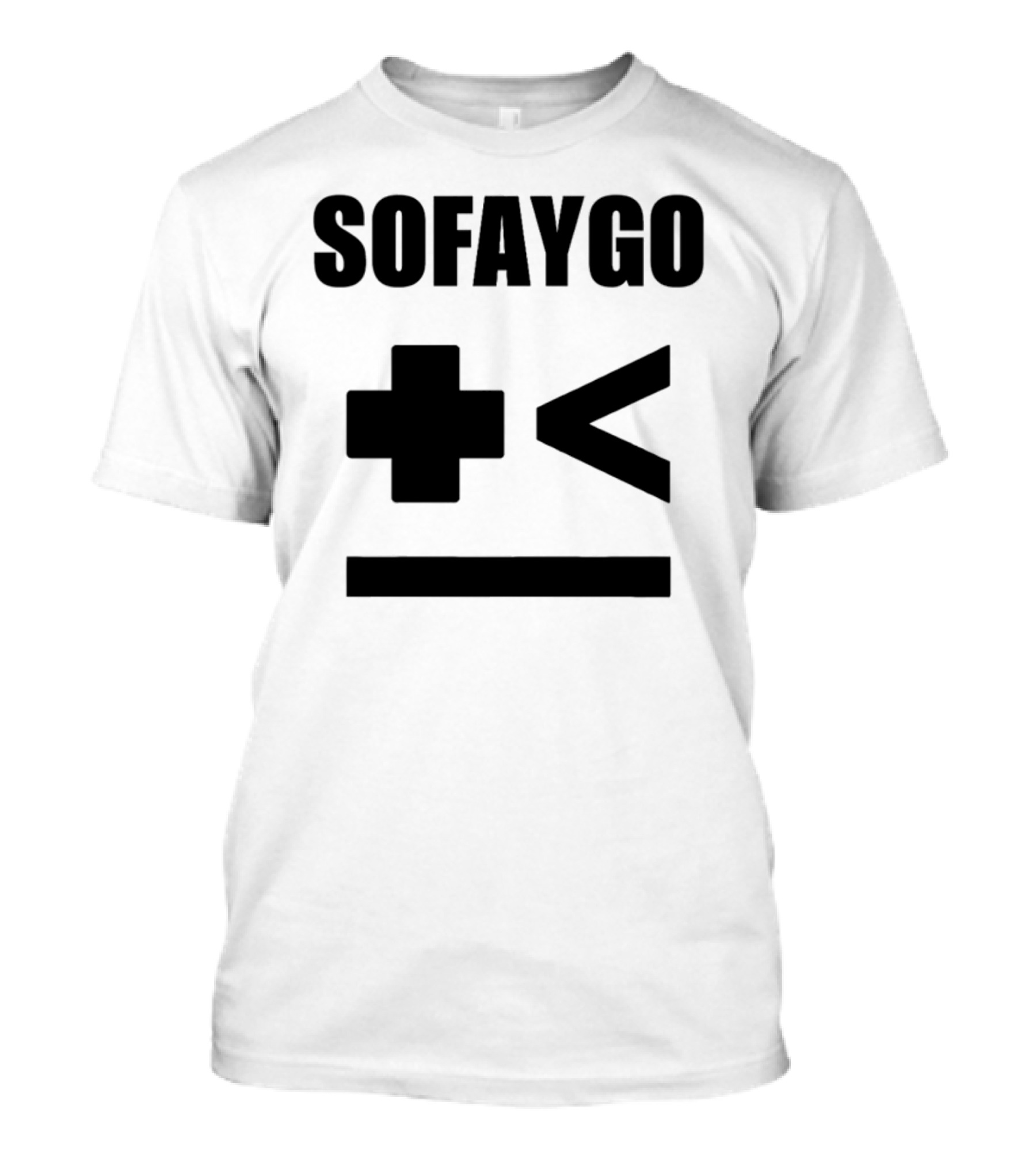 SOFAYGO Impact Plus Minus Less Equal T-Shirt