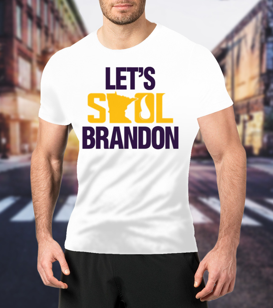 LET'S SKOL BRANDON MINNESOTA VIKINGS T-Shirt