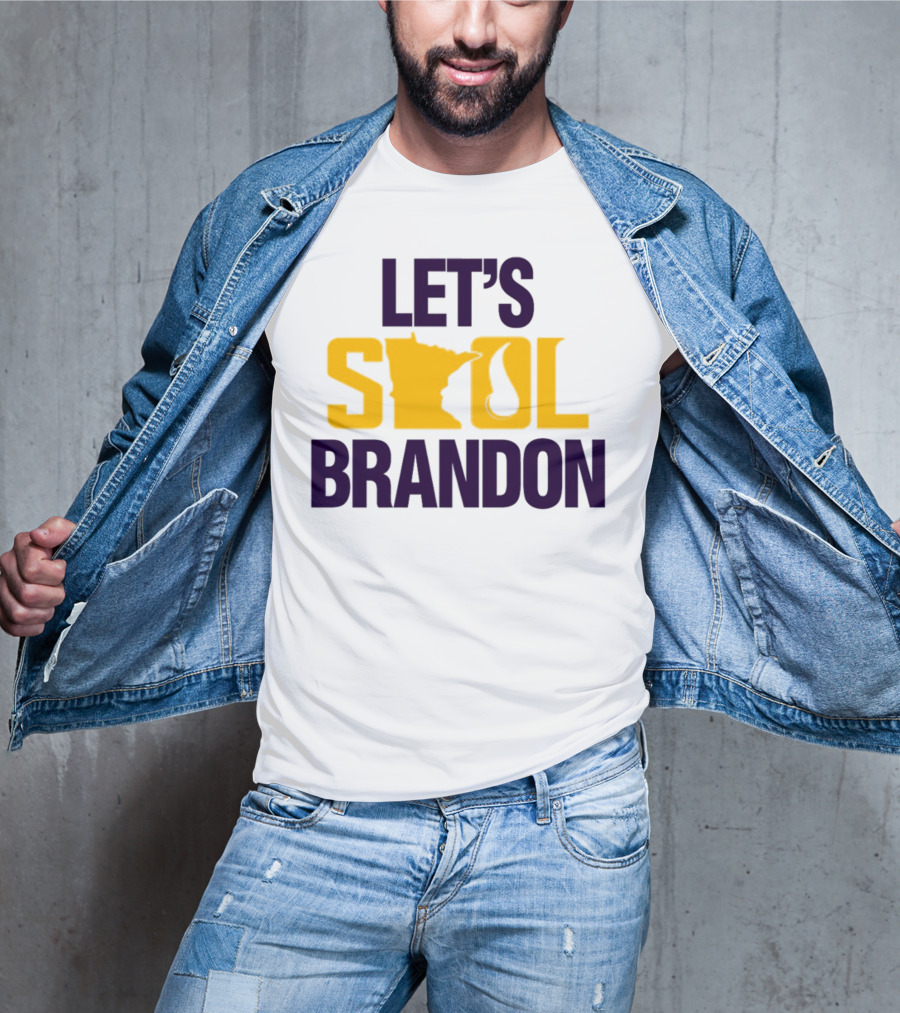 LET'S SKOL BRANDON MINNESOTA VIKINGS T-Shirt