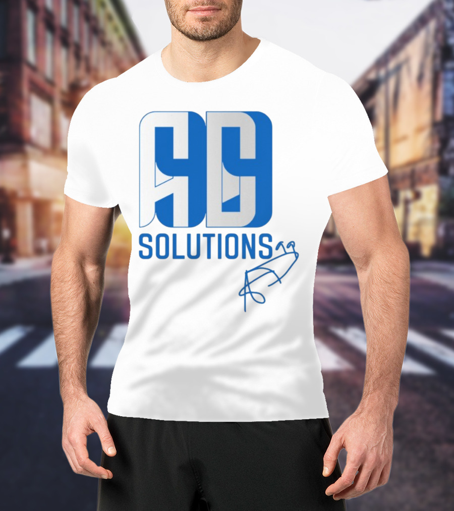 AD99 Solutions Aaron Donald Signature Autograph T-Shirt
