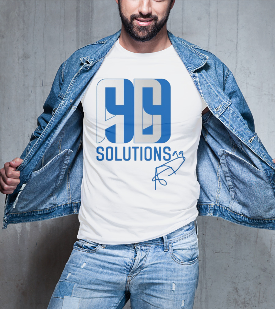 AD99 Solutions Aaron Donald Signature Autograph T-Shirt