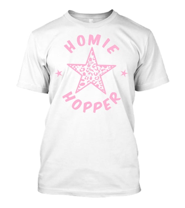 Homie Hopper Leopard Print Star T-Shirt