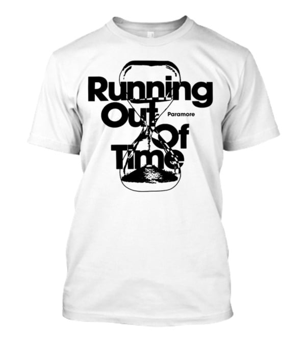Paramore Running Out Of Time Hourglass T-Shirt