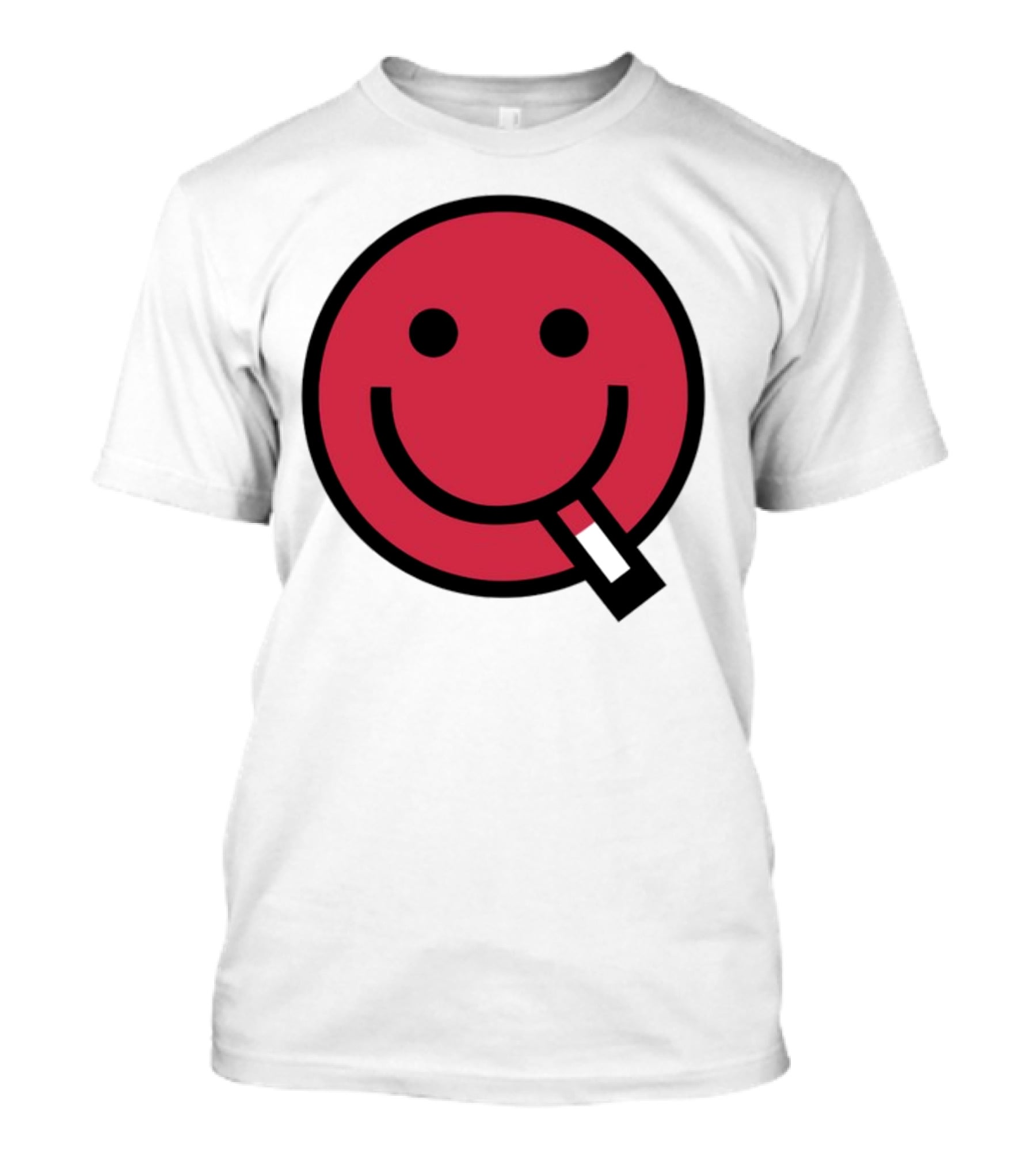 Shopsludgelife Cyggy Smiley Face Tongue T-Shirt
