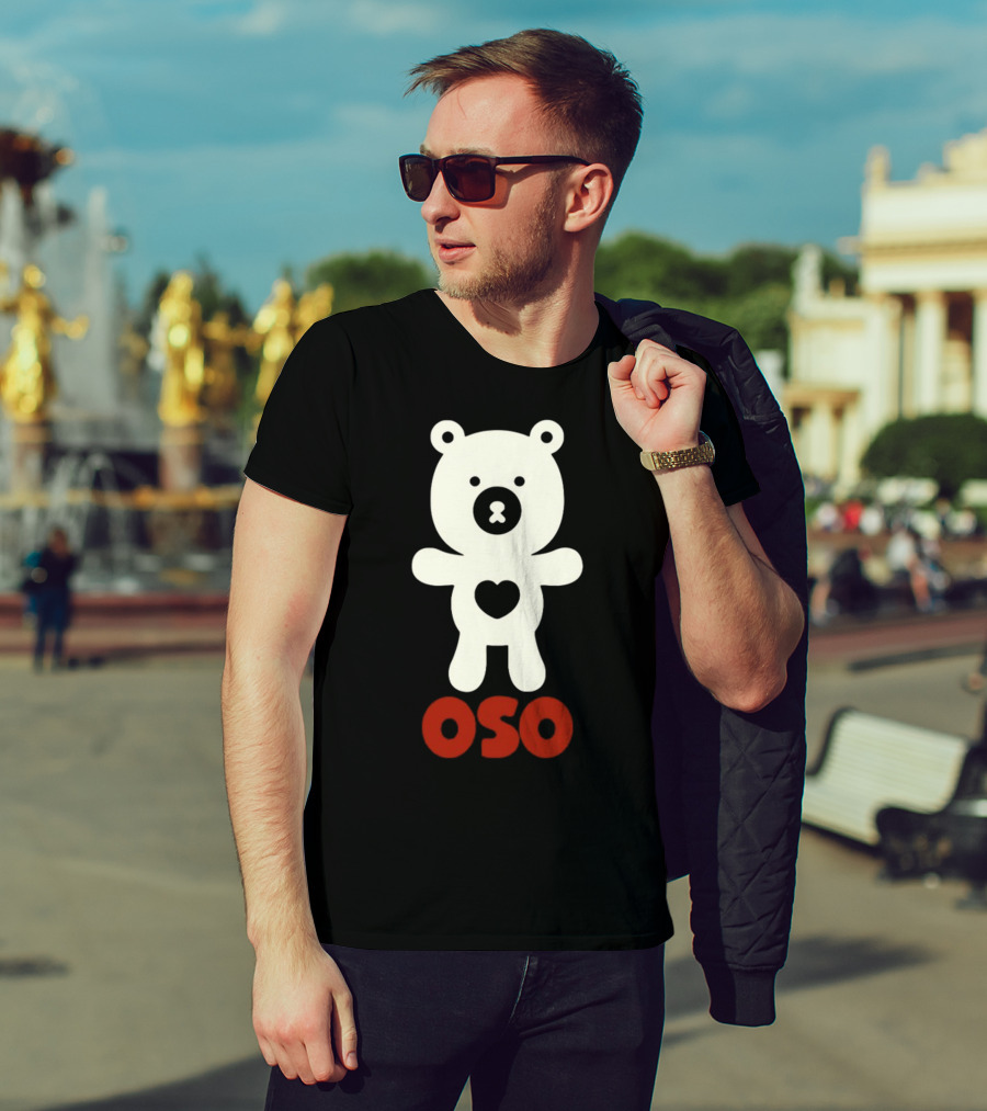 Wicked Naughty Oso Gay Bear Heart T-Shirt