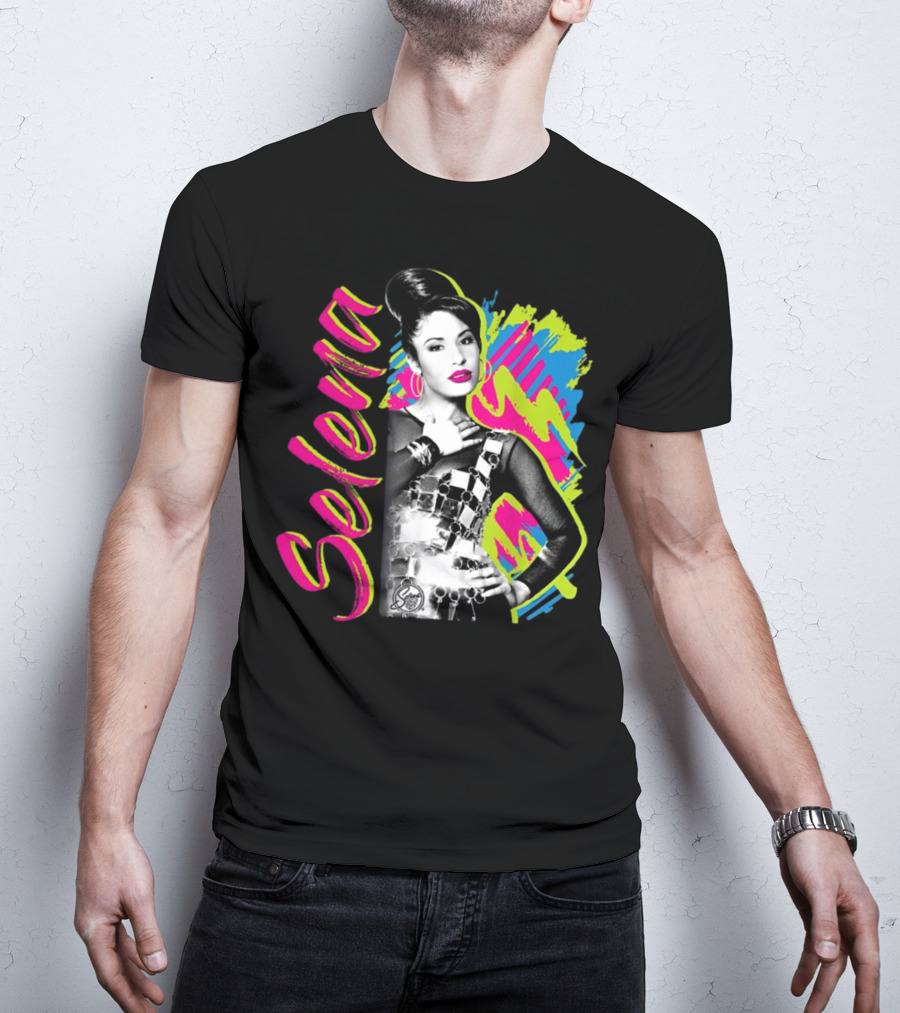 Selena Vibrant Neon T-Shirt