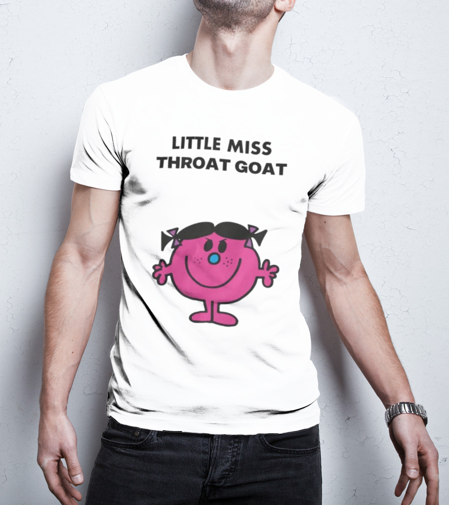 Little Miss Throat Goat Mr. Men T-Shirt