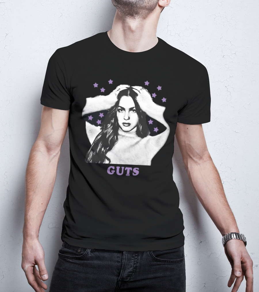 Guts Olivia Rodrigo New Stars T-Shirt