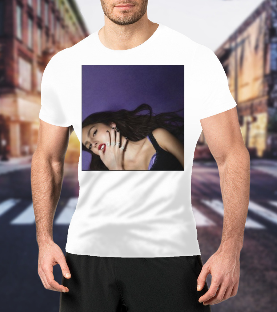 Olivia Rodrigo Guts Vinyl Purple Aesthetic T-Shirt