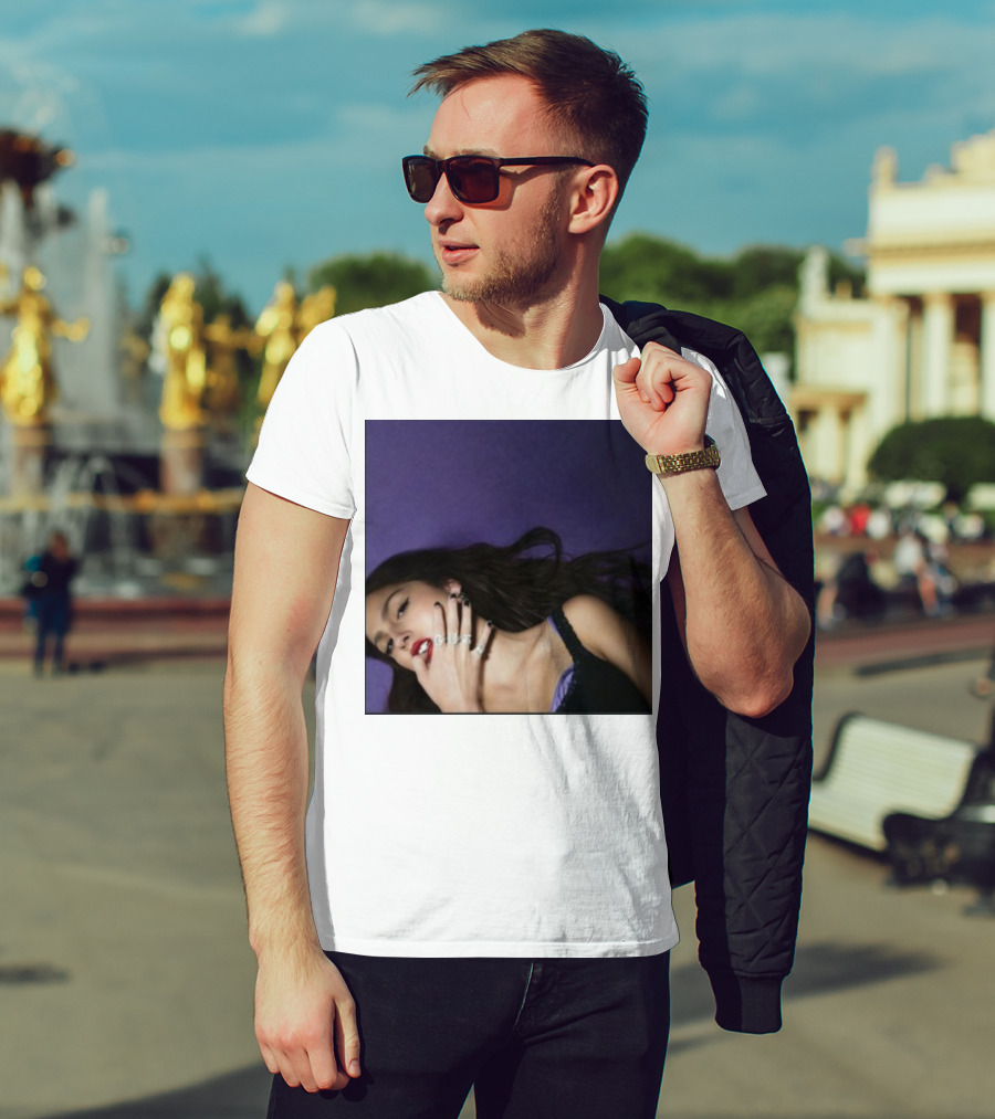 Olivia Rodrigo Guts Vinyl Purple Aesthetic T-Shirt